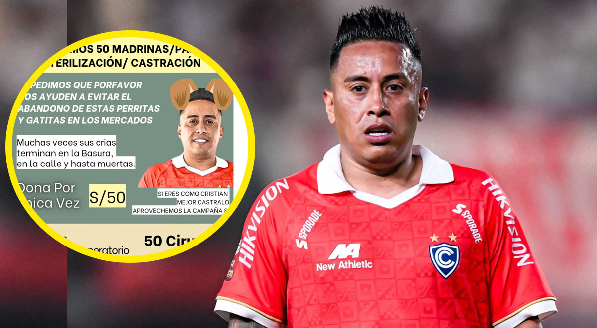 Christian Cueva aparece en campaña de esterilización de mascotas