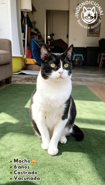 Gatito en busca de su forever home.